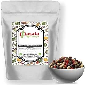 500g 4 Colour Mixed Whole Peppercorns Dried (Black | White | Pink | Green) Premium Quality