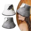 ARMYJY Fisherman Felt Sauna Hat,Excellent Insulation,Quick Water Absorption, Keeping your Head Dry and Comfortable(White) view 3