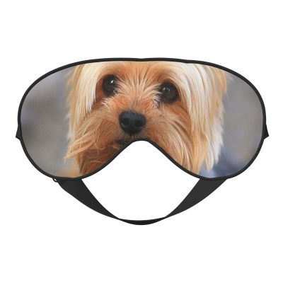 Cutest Yorkies Dog, Full Eye Covers Light Blocking Eye Mask Sleep Eye Mask Soft Blindfold Night Eyeshade