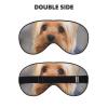 Cutest Yorkies Dog, Full Eye Covers Light Blocking Eye Mask Sleep Eye Mask Soft Blindfold Night Eyeshade view 2
