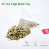 40 Yerba Mate Tea Bag, 3g/bag, Unsmoked Yerba Mate Loose Leaf Tea Packets, from Argentina - Rich In Antioxidants, Unsweetened view 2