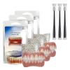 Fivfivgo Soft Denture Reline Kit, vumela Soft Denture reline kit, Fivfivgo Dentures, Fivfivgo Soft Dentures, Snap on Dentures Silicone Fake Teeth Top Bottom, Soft Reline Kit for Dentures (3PC) view 1