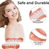 Fivfivgo Soft Denture Reline Kit, vumela Soft Denture reline kit, Fivfivgo Dentures, Fivfivgo Soft Dentures, Snap on Dentures Silicone Fake Teeth Top Bottom, Soft Reline Kit for Dentures (3PC) view 3