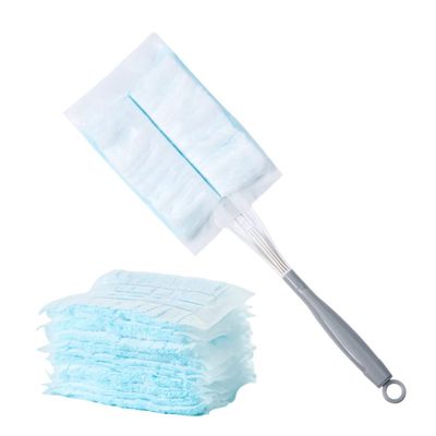 CAKEEYUM Fluffy Duster Refill Disposable Duster Refill Hand Replacement Head with 10Refills 1Handle for Cleaning 11PCS/Set Replacement Heads Heads Hand Ref