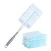 CAKEEYUM Fluffy Duster Refill Disposable Duster Refill Hand Replacement Head with 10Refills 1Handle for Cleaning 11PCS/Set Replacement Heads Heads Hand Ref view 2