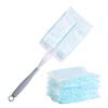 CAKEEYUM Fluffy Duster Refill Disposable Duster Refill Hand Replacement Head with 10Refills 1Handle for Cleaning 11PCS/Set Replacement Heads Heads Hand Ref view 3