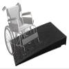 Wheelchair Ramp Doorway, Non-Slip Rubber Threshold Ramp for Wheelchair Car Scooter -with Textured Surface view 1