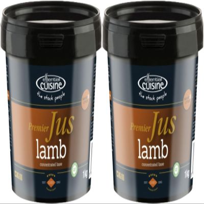 Essential Cuisine - LAMB JUS concentrated base - 1kg - (Pack of 2)