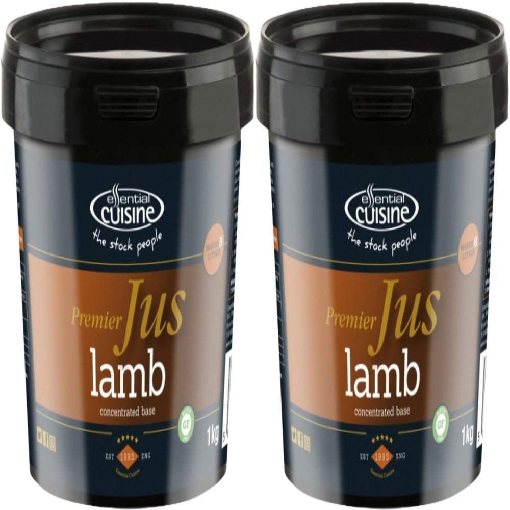 Essential Cuisine - LAMB JUS concentrated base - 1kg - (Pack of 2)