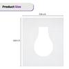 ST&JT Disposable Toilet Seat Covers - Biodegradable, Extra-Large, Eco-Friendly Travel Toilet Seat Covers Disposable Flushable - Hygienic Protection for Adults & Kids in Public Restrooms (100 Pack) view 2