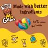 Mummy Meegz Mz Gems Chocolate Flavour Case Pack of 12 Sharing Bags (80g Each) - Vegan Chocolate Sweets with Creamy Centre & Crunchy Shell, No Palm Oil view 4
