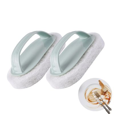 2pcs Scrub Brush, Heavy Duty Scrubbing Brushes for Cleaning, Small Cleaning Brushes, Floor Scrub Brush Hand Brush Scrubber, Handheld Scrubber, Cleaning Carpet, Floor, Bathroom, Kitchenware