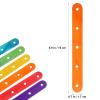 Luxshiny 100 Pcs Wooden Craft Sticks with Smooth Surfaces and Sturdy Material, Assorted Colour Ice Cream Sticks for Classroom DIY Projects and Creative Crafting view 2
