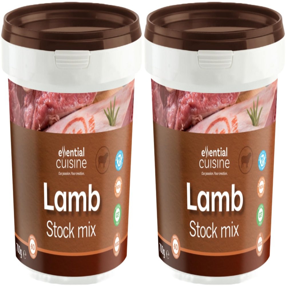 Essential Cuisine - LAMB Stock Mix - 700g - (Pack of 2)