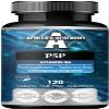 Pyridoxal-5-Phosphate (P-5-P) 50 mg per Tablet - 120 Vegan Tablets - Supply for 480 Servings - Supports Nerve and Psychological Functions -Vitamin B6 Diet Supplement - by Apollo's Hegemony view 1