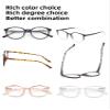 FoxMook Blue Light Blocking Glasses, Round Frame, Computer Lenses, Spring Hinge, Premium Lenses for Eye Strain Relief, C1, 2 Black, One Size view 4