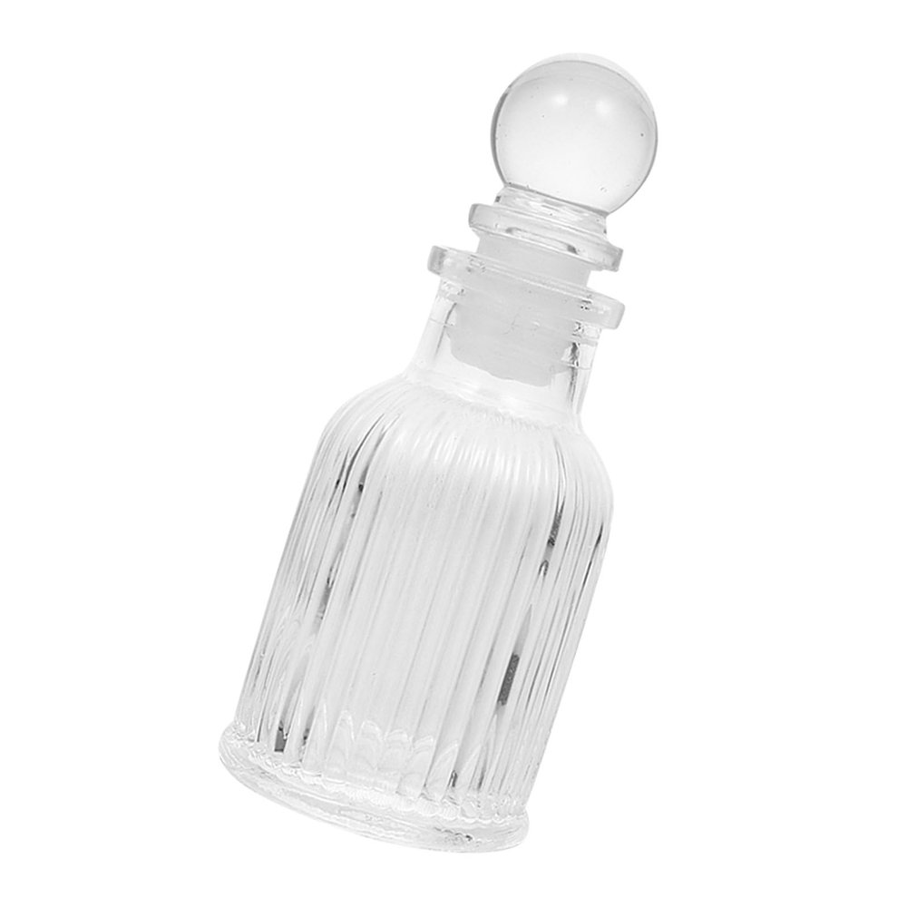 MOLUCKFU Sealed Bitters Bottle Glass with Removable Stopper for Cocktails