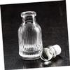 MOLUCKFU Sealed Bitters Bottle Glass with Removable Stopper for Cocktails view 3