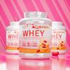 CNP Professional Premium Whey Protein Powder 2kg & 900g, 21g Protein, Low Carb, Easy Digestion, 66/30 Servings, Vegetarian, Halal, 12 Great Flavours (2kg Cherry Bakewell) view 2