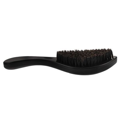 Gogogmee Wooden Handle Beard Brush with Boar Bristles Mens Hair Detangling Grooming Brush for Mustache and Beard Styling