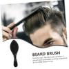 Gogogmee Wooden Handle Beard Brush with Boar Bristles Mens Hair Detangling Grooming Brush for Mustache and Beard Styling view 2