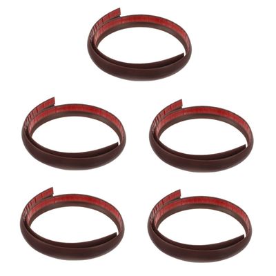 minkissy 5pcs Door Ramps for Home Entrance Transition Strip Self-adhesive Wheelchair for Robot Mats for Sweeping Robot