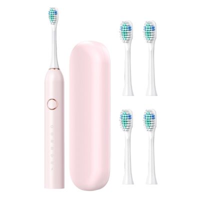 Adult Electric Toothbrush | Travel Electric Toothbrush | Rechargeable Lasts 180 Days 40000 VPM Deep Clean 6 Modes Toothbrush Includes Travel Case for Adults