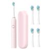 Adult Electric Toothbrush | Travel Electric Toothbrush | Rechargeable Lasts 180 Days 40000 VPM Deep Clean 6 Modes Toothbrush Includes Travel Case for Adults view 1