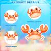 36PCS Under the Sea Cake Decorations, Mermaid Cupcake Toppers,Ocean Animal Cake Decorations for Under the Sea Theme Baby Shower Supplies Birthday Party view 3
