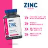 Applied Nutrition Zinc - 15mg Strength Supplement for Normal Immune System Function, Bones, Hair, Skin & Nails, Made in The UK, Vegan (90 Tablets - 3 Months Supply) view 2