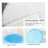 15Pcs Reusable Mop Pads Water-Absorbent Spin Mop Pads 5.9  6.3 Inch Easy Cleaning Round Microfiber Mop Pads Refill Replacements for Floor Cleanining. view 4