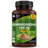 Ashwagandha KSM 66-1200mg - 180 Vegan Tablets Pure High Strength Ashwagandha Root Extract - 3 Months Supply KSM Tablets Supplement (not Capsules) Non-GMO & UK Made view 1