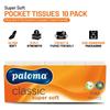 ZYBUX - Super Soft Pocket Tissues - 10 Pack - 3-Ply Facial Tissues for Purse, Hand Bags view 2