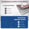 COSTWAY Portable Sauna Steam for Home, Full Body Sauna Tent Steam Room with 3L Steamer Generator, Remote Control and Folding Chair, Personal Home Sauna Pod Box for Therapy Detox Slimming (Coffee) view 4