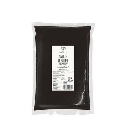 Ilanga Nature - Bourbon Vanilla Powder from Madagascar - 500 g