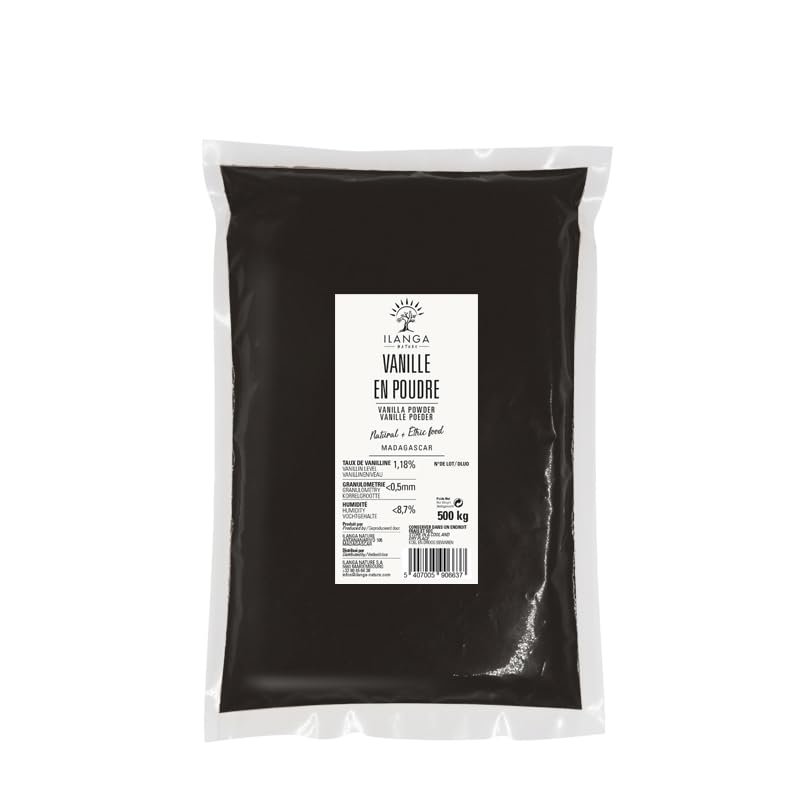 Ilanga Nature - Bourbon Vanilla Powder from Madagascar - 500 g