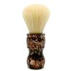 Parker Deluxe Iridescent Tortoise Handle Boar Shaving Brush & Stand view 2
