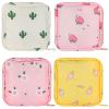 4 PCS Sanitary Pad Storage Bag, Period Bag with Zipper, Small Cute Period Pouch for Purse Tampon Pad Holder Portable Period Bag for School, for Female Girls view 1