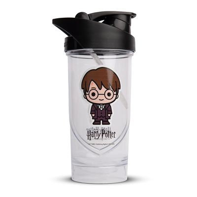 Shieldmixer Hero Pro Classic Shaker Harry Potter Mini - BPA-Free - Gym Accessories - Protein Shaker - Fitness Water Bottle - White - 700 ml