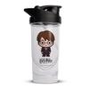 Shieldmixer Hero Pro Classic Shaker Harry Potter Mini - BPA-Free - Gym Accessories - Protein Shaker - Fitness Water Bottle - White - 700 ml view 1