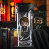 Shieldmixer Hero Pro Classic Shaker Harry Potter Mini - BPA-Free - Gym Accessories - Protein Shaker - Fitness Water Bottle - White - 700 ml view 2