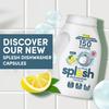 Splesh 3 in 1 Ultimate Freshness Dishwasher Tablets, Lemon Scent Ultra Clean No Pre Rinse Needed Dishwashing Capsules, Extra Sparkle Tough on Stain and Grease Washing Up Tablet, 150W view 3