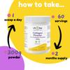 Collagen Powder 300g Plus Essential Vitamins - Unflavoured view 3