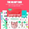 Candy Kittens Vegan Sweets The OG Selection  Plant-Based Vegan Treats with Fruity Flavour, No Nasties, Made with Real Fruit Juice  Ideal Snacks for Sweet Hampers & Pick and Mix  140g Pack of 4 view 2