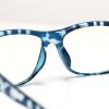 TWINKLE TWINKLE Simple Style Ultralight Reading Glasses Womens Mens Retro Spectacles Large Lens R140 (1 Pairs DemiBlue, +050 Magnification) view 3