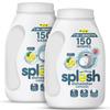 Splesh 3 in 1 Ultimate Freshness Dishwasher Tablets, Lemon Scent Ultra Clean No Pre Rinse Needed Dishwashing Capsules, Extra Sparkle Tough on Stain and Grease Washing Up Tablet, 2x150W view 1