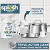 Splesh 3 in 1 Ultimate Freshness Dishwasher Tablets, Lemon Scent Ultra Clean No Pre Rinse Needed Dishwashing Capsules, Extra Sparkle Tough on Stain and Grease Washing Up Tablet, 2x150W view 4