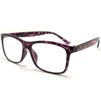 TWINKLE TWINKLE Simple Style Ultralight Reading Glasses Womens Mens Retro Spectacles Large Lens R140 (1 Pairs Demi Purple, +175 Magnification)