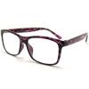TWINKLE TWINKLE Simple Style Ultralight Reading Glasses Womens Mens Retro Spectacles Large Lens R140 (1 Pairs Demi Purple, +175 Magnification) view 1