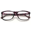 TWINKLE TWINKLE Simple Style Ultralight Reading Glasses Womens Mens Retro Spectacles Large Lens R140 (1 Pairs Demi Purple, +175 Magnification) view 2